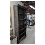 large wooden bookcase 40 x 94 x 13