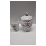 Lenox Butterfly Meadow Covered Jar 11 In Tall