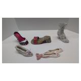 lot of decorative shoes
