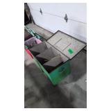 vintage metal storage box