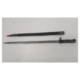 German 1898/05 sawtooth bayonet with scabbard