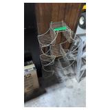 vintage wire plant stand