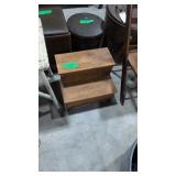 wooden step