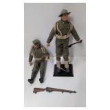 pair of military figures