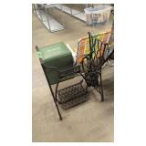 antique Singer cast iron treadle sewing machine