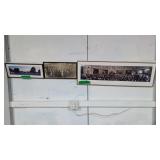 five framed prints