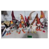 lot of gnome dolls