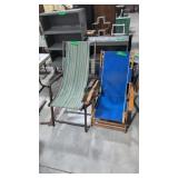 vintage folding beach chairs