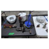 vintage cast iron items kitchen items agateware