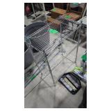 small metal storage rack
