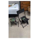 hunting chair and stool