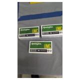 three full boxes Remington 9 mm Luger ammo