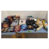 DVDs hair dryers etc