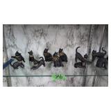 11 Lenox kittens 2.5 - 4.5 in tall