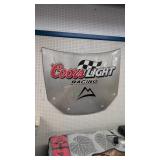 Coors light racing advertising Hood