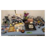 toys, figures etc as shown