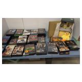 DVDs and doll