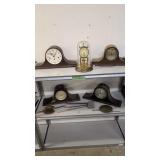 Mantle clocks etc as shown