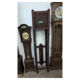 mission oak tall clock case