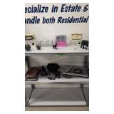 figurines, tissue boxes, DVD player etc