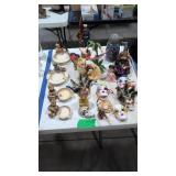 Hummel ashtrays Mardi gras masks beer stein etc