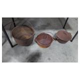 cast iron pots