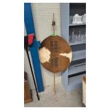 deer hide ceremonial shield