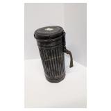 WWII German gas mask canister