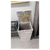 wicker clothes basket