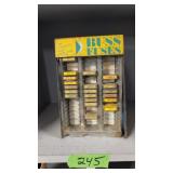 vintage buss fuse display