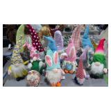 lot of gnome dolls