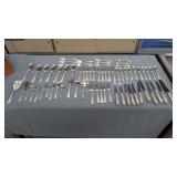 68 piece set of Steve Rose sterling silver with