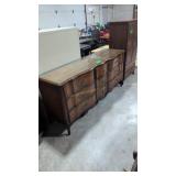 large MCM 9 drawer dresser 72 inches long