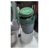 antique milk can