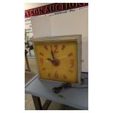 vintage double-sided wall clock 24 x 24