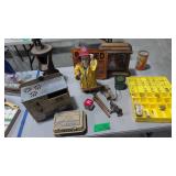 picture top pump toy stove etc as shown