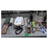 Canon EOS camera linens bottles etc