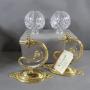 2 Waterford Crystal Wall Sconces, New