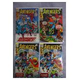 4pc The Avengers #82-88 Marvel Comic Books