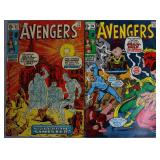 The Avengers #85-86 1971 Key Marvel Comic Books