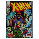 Uncanny X-Men #57 1969 Key Marvel Comic Book