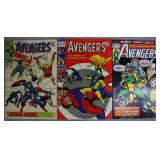 The Avengers #58, 59 & 135 Key Marvel Comic Books