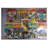 12pc Mister Miracle #1-18 1971 DC Comic Books