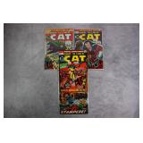 The Cat #1-4 1972 Marvel Comic Books