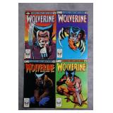 Wolverine #1-4 1982 Key Marvel Comic Books