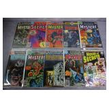 10pc Silver-Bronze Age Horror DC Comic Books