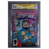 CGC 8.5 SS Secret Wars #7 1984 Marvel Comic Book