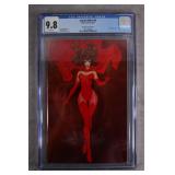 CGC 9.8 Scarlet Witch #4 2023 Virgin Foil Cover