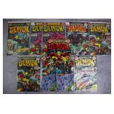 10pc The Demon #1-14 1972 DC Comic Books