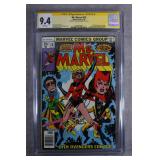 CGC 9.4 SS Ms. Marvel #18 1978 Key Comic Book